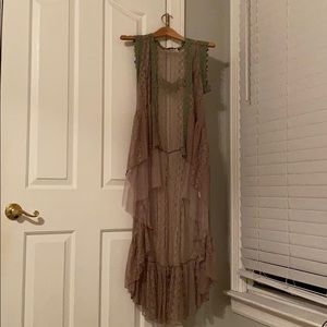 lace cardigan type thing